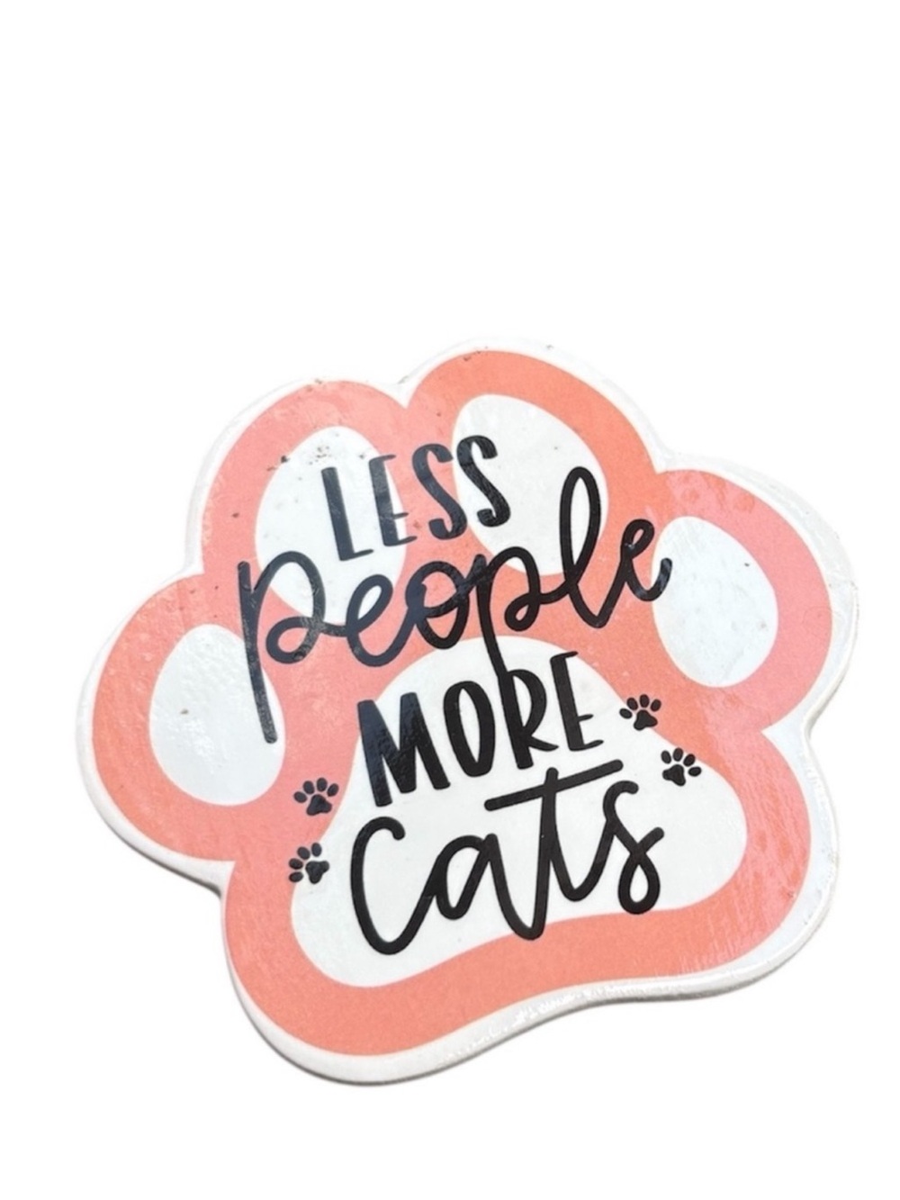 NEW MAGNET Less People More Cats Fridge Locker
Magnet Ceramic